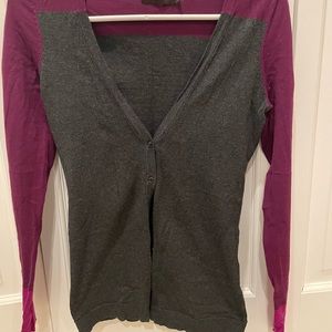 The Limited color block cardigan